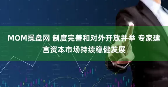 MOM操盘网 制度完善和对外开放并举 专家建言资本市场持续稳健发展