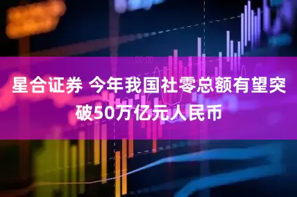 星合证券 今年我国社零总额有望突破50万亿元人民币